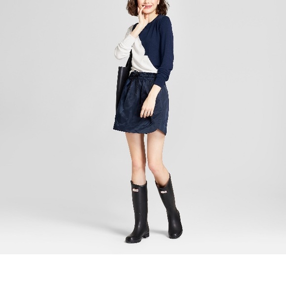 Hunter for Target navy color block sweater - Picture 4 of 5